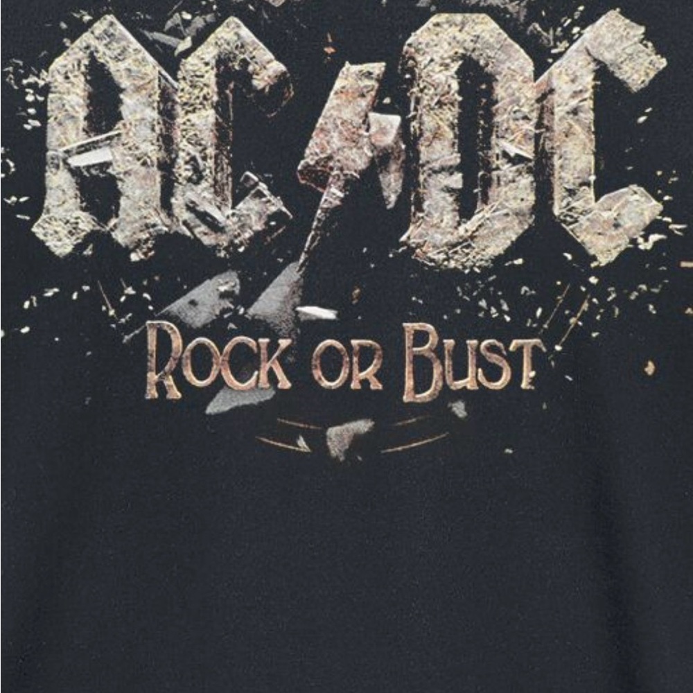 AC/DC Rock or Bust Black T-Shirt